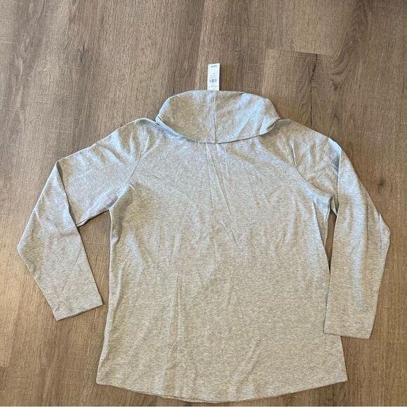 LL Bean Interlock Cowl Tunic Grey XL NWOT - Picture 5 of 7